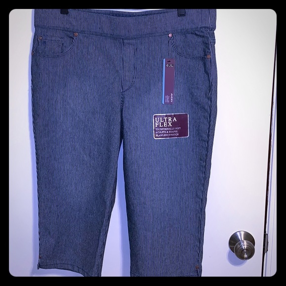 gloria vanderbilt jeans elastic waistband